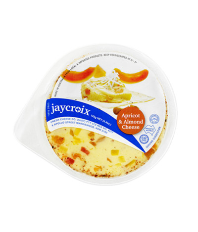 Jaycroix 살구 앤 아몬드 치즈 125g * 6개